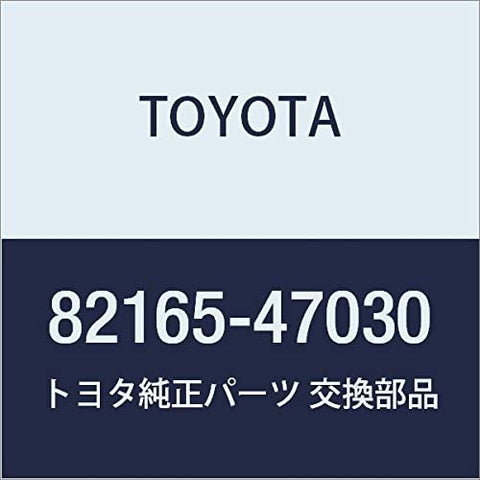 TOYOTA 82165-47030 Frame Wire