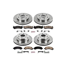 Power Stop KOE2016 Autospecialty Front and Rear Replacement Brake Kit-OE Brake Rotors & Ceramic Brake Pads