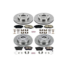 Power Stop KOE6320 Autospecialty Front and Rear Replacement Brake Kit-OE Brake Rotors & Ceramic Brake Pads