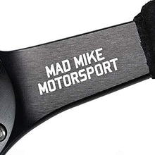 NRG Innovations Reinforced MAD MIKE Signature Alcantara Steering Wheel RST-020MB-MM + U.S. Performance Lab Air Freshener