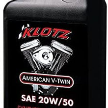 20W/50 American V-twin Engine Lubricant Multi-Viscosity, 32 Ounce Quart