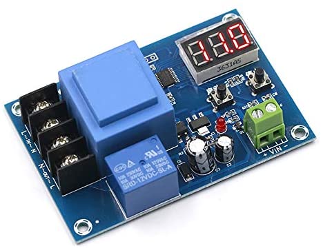 ZEFS--ESD Electronic Module Digital Control Battery Charging Control Module AC 220V Lithium Storage Battery Charger Control Switch Protection Board