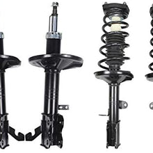 ORK 4pcs Complete Shock Struts Assembly for 98-02 Prizm 93-97 Prizm 93-02 Corolla 1 year warranty