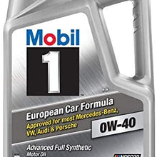 Hopkins E-Flex Flexible Funnel Bundle with Mobil 1 Advanced Full Synthetic Motor Oil 0W-40, 5-Quart