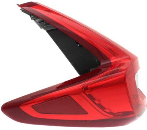 Tail Light Assembly Compatible with 2017-2019 Honda CR-V Outer Halogen North America Built Driver Side