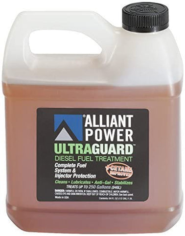 Alliant Power ULTRAGUARD Diesel Fuel Treatment-1/2 Gallon (64 oz) Jug # AP0503