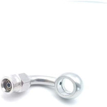 SHOUNAO Fit for AN3 Motorcycle Motor Bike Hydraulic Brake Oil Hose Line Banjo Fitting 90deg 10mm
