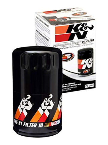 K&N Premium Oil Filter: Designed to Protect your Engine: Compatible with Select CHEVROLET/PONTIAC/GMC/OLDSMOBILE Vehicle Models (See Product Description for Full List of Compatible Vehicles), PS-2001