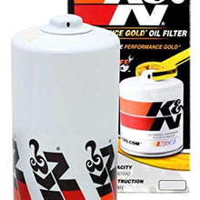K&N Premium Oil Filter: Protects your Engine: Compatible with Select 2011-2019 FORD (F250 Super Duty, F350 Super Duty, F450 Super Duty, F550 Super Duty, F650), HP-4005