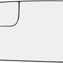 Driver Mirror Glass & Base w/Spotter Glass Replacement for 2011 2012 2013 2013 F150 & SVT Raptor Pickup Truck