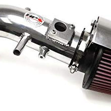 HPS 27-524P Polish Short Ram Air Intake Kit with Heat Shield (Non-CARB Compliant)