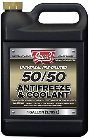 SuperS S Global Universal Gold 50/50 Antifreeze Coolant - 6PK (GAL)