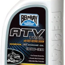 Bel-Ray Trail Mineral 4T Engine Oil with Rust Defense 10W40 - 1L. 99050-B1LW