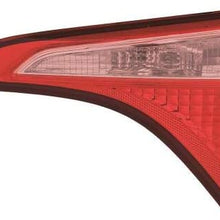 Go-Parts - for 2017 - 2018 Toyota Corolla Tail Light Rear Lamp Assembly Replacement - Left (Driver) (CAPA Certified) 81590-02A50 TO2802135C Replacement