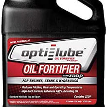 Opti-Lube Oil Fortifier with ZDDP (Zinc: 1 Gallon Without Accessories, Treats up to 128 Quarts of Oil