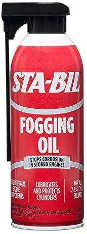STA-BIL (22001-6PK) Fogging Oil - Stops Corrosion In Stored Engines - Lubricates And Protects Cylinders - Coats Internal Engine Components - For All 2 and 4 Cycle Engines, 12 oz. (Pack of 6)