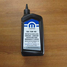 Mopar One Quart SAE 75W-140 Synthetic Gear & Axle Lubricant New OEM