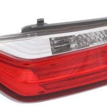 Tail Light Assembly Compatible with 2017-2019 Honda CR-V Inner LED Passenger Side