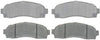 ACDelco 14D833M Advantage Semi-Metallic Front Disc Brake Pad Set