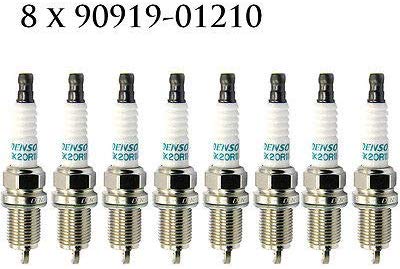 8 PCSNEW -- DENSO #4504 PLATINUM T T Spark Plugs -- PK20TT