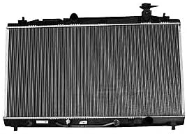 TYC 2817 Compatible with TOYOTA Camry 1-Row Plastic Aluminum Replacement Radiator