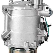 Qiilu CO4920AC A/C Compressor Fit for Fit for 2007-2015 Honda Acura ILX/RDX, for Honda Civic/CR-V Auto Repair Compressors Assembly