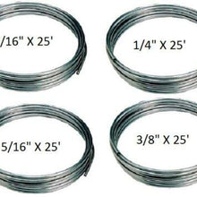 OE Automotive Steel Brake Fuel Trans Line Tubing 3/16 1/4 5/16 3/8 25ft Coil USA blc325425525625