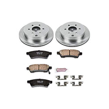 Power Stop KOE4621 Autospecialty Rear Replacement Brake Kit-OE Brake Rotors & Ceramic Brake Pads