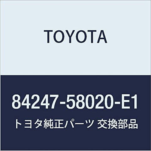 Genuine Toyota 84247-58020-E1 Steering Pad Switch