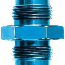 NEW SOUTHWEST SPEED 45 DEGREE ANODIZED ALUMINUM AN UNION FITTING, -8 AN MALE TO -8 AN MALE