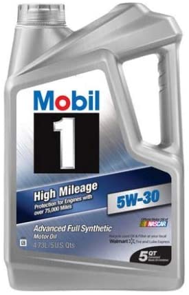 La Rosticceria Mobil 1 (120769) High Mileage 5W-30 Motor Oil - 5 Quart (Pack of 2)