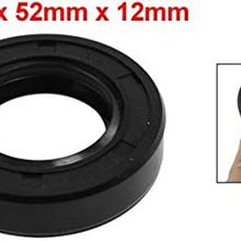Spring Loaded Metric Rotary Shaft TC Oil Seal Double Lip 30x52x12mm