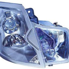 Fits Cadillac CTS 2003-2007 Headlight Assembly w/o Washers & Leveling Passenger Side (DOT Certified)