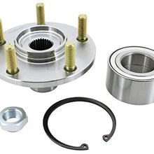 WJB WA930558K Front Wheel Hub Bearing Module Kit, Cross Reference: Timken 510090, SKF BR930558K