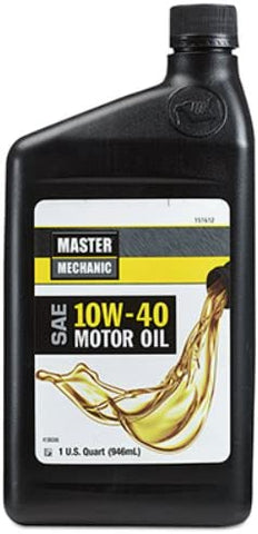 MM QT 10W40 Motor Oil, Pack of 12