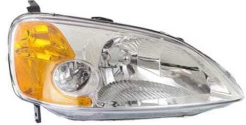 Depo 317-1126R-UF Headlight Assembly (HONDA CIVIC COUPE 01-03 PASSENGER SIDE NSF)