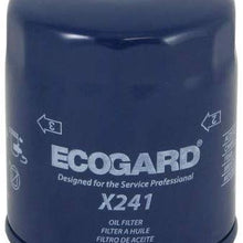 ECOGARD X241 Premium Spin-On Engine Oil Filter for Conventional Oil Fits Alfa Romeo 164 3.0L 1994-1995 | Asuna Sunrunner 1.6L 1992-1993 | Chevrolet Metro 1.3L 1992-2001, Tracker 1.6L 1990-1999