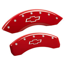 MGP Caliper Covers 14005SBOWRD Red Brake Covers Fits 2014-2018 Chevrolet Silverado 1500 (Set of 4)