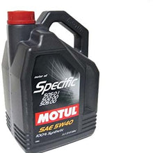 Motul Specific 505 01 502 00 505 00 - 5W40 5L (Pack of 2)