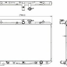 Denso 221-3146 Radiator