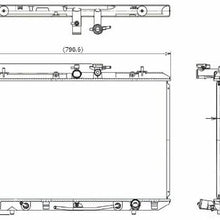 Denso 221-3146 Radiator