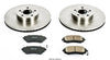 Power Stop KOE2373 Autospecialty Front Replacement Brake Kit-OE Brake Rotors & Ceramic Brake Pads