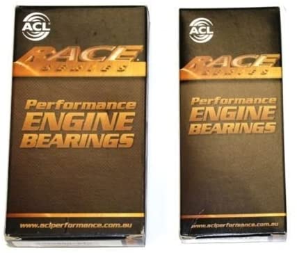 ACL STD Size Race Main & Rod Bearing Set Compatible with 93-97 2.0L 2nd Gen 4G63 4G63T 7-Bolt & 4G64 2.4L