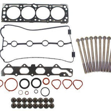 DNJ Head Gasket Set with Head Bolt Kit For 2004-2005 for Chevrolet Aveo 1.6L 1598cc 98cid L4 DOHC