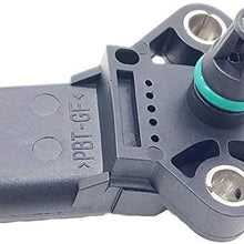 Turbocharger Boost Sensor for Audi A3 A4 Q3 TT Quattro Volkswagen Beetle Passat CC Tiguan 2.0L 1.8L 038906051D AS364