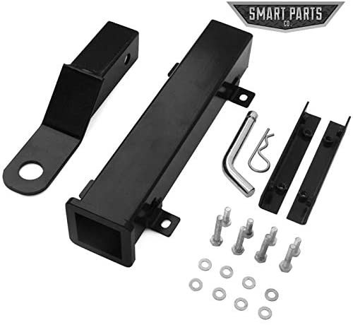 Smart Parts Universal Golf Cart Rear Trailer Hitch - Compatible with EZGO Club Car Yamaha & More