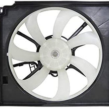 Rareelectrical NEW A/C CONDENSER FAN COMPATIBLE WITH HONDA CR-V TOURING 2017-2018 HO3113141 38611-5PH-A01
