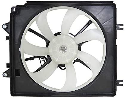 Rareelectrical NEW A/C CONDENSER FAN COMPATIBLE WITH HONDA CR-V TOURING 2017-2018 HO3113141 38611-5PH-A01