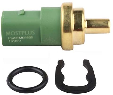 MOSTPLUS Coolant Temoerature Sensor Compatible for AUDI TT VW Golf Passat Jetta Replace 059919501A 078919501C