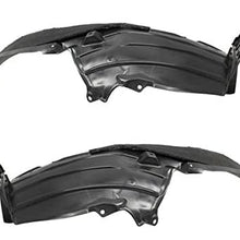 Koolzap For 17-19 CR-V Front Splash Shield Inner Fender Liner w/Insulation SET PAIR
